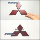 Emblem Logo Tiga Berlian Original - Mitsubishi Fuso Fighter Ps190