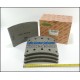 Brake Lining FR - Kampas Rem Depan Asli - Truck Hino Lohan Fm260Ti