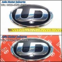 Emblem UD Logo Chrome Hitam - Truck Nissan Euro CWA260 - PK260CT